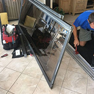 sliding glass door frame repair Manhattan Beach